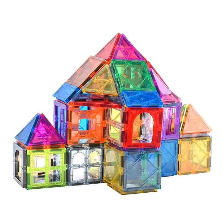 Magnetic tiles, Building blocks,