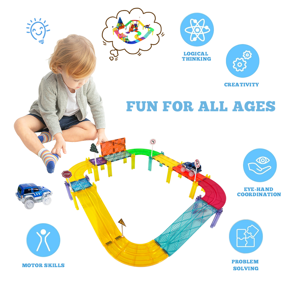 Magnetic Racing Tracks